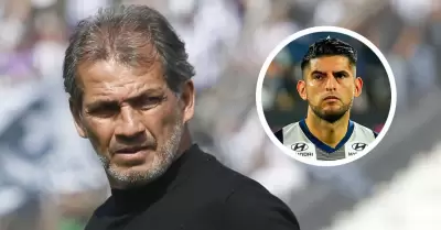 Franco Navarro anuncia sanciones contra Carlos Zambrano.