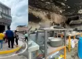 Tacna: Incendio arrasa con pollera inaugurada hace un mes en el distrito Alto de la Alianza
