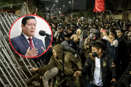 El premier Eduardo Arana se refiri a las recientes protestas realizadas en cont
