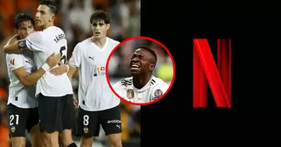 El Valencia CF demanda a Netflix por documental de Vinicius Jr.