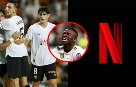 El Valencia CF demanda a Netflix por documental de Vinicius Jr.