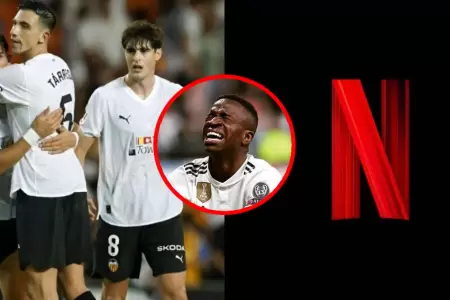 El Valencia CF demanda a Netflix por documental de Vinicius Jr.