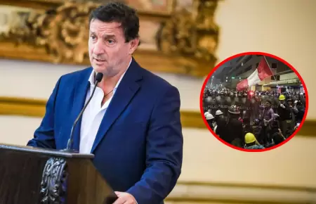 MML rechaza actos vandlicos en protestas.