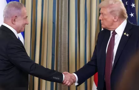 Netanyahu acepta tratado de paz de Trump