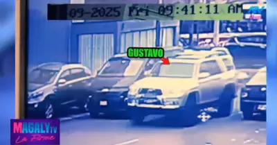 Gustavo Salcedo rond la zona antes de atacar al productor Christian Rodrguez