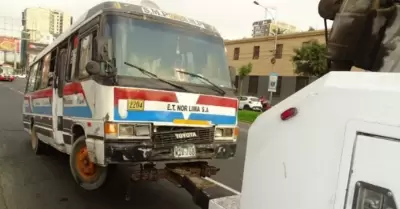 Operativo de la ATU.