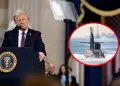 Trump asegura haber enviado un submarino nuclear a Rusia: "Es imposible de detectarlo"