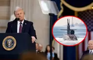 Trump asegura haber enviado un submarino nuclear a Rusia: "Es imposible de detectarlo"