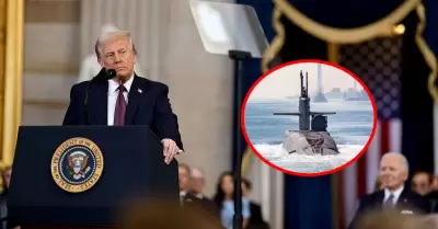 Trump afirma haber enviado submarino a Rusia.