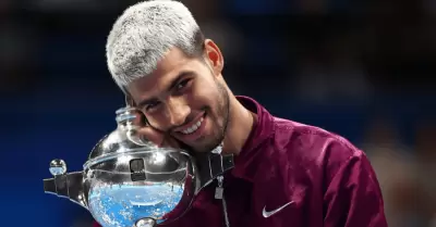Carlos Alcaraz se coron campen del ATP 500 en Tokio