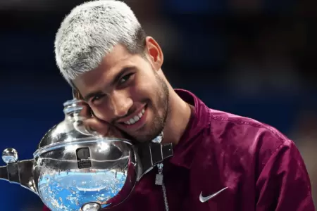Carlos Alcaraz se coron campen del ATP 500 en Tokio