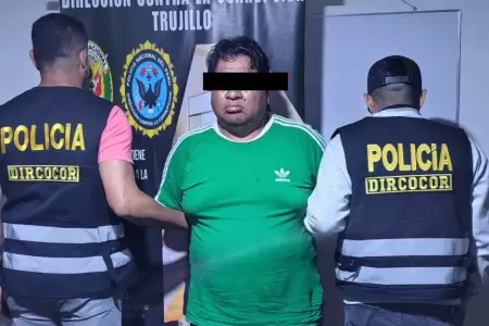 La Libertad: PNP detienen a fiscal por presuntos actos de corrupcin