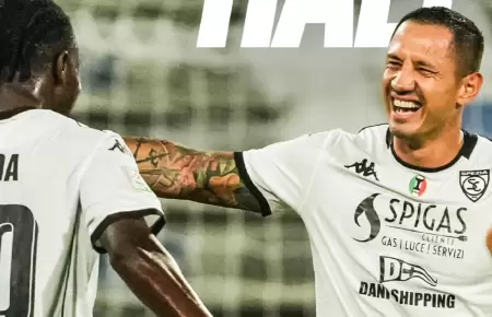Gianluca Lapadula anot su primer tanto en la Serie B 2025-26.