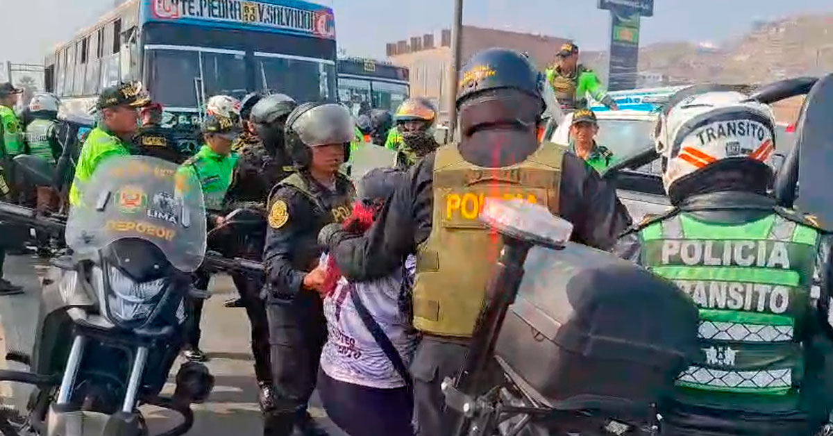 Puente Piedra: Cerca de 20 transportistas han sido detenidos por ...
