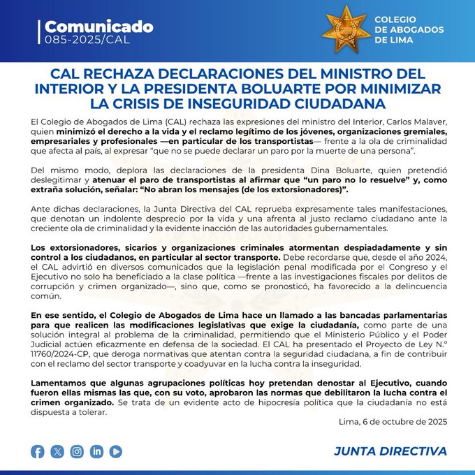 Comunicado