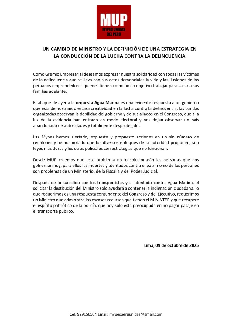 Comunicado