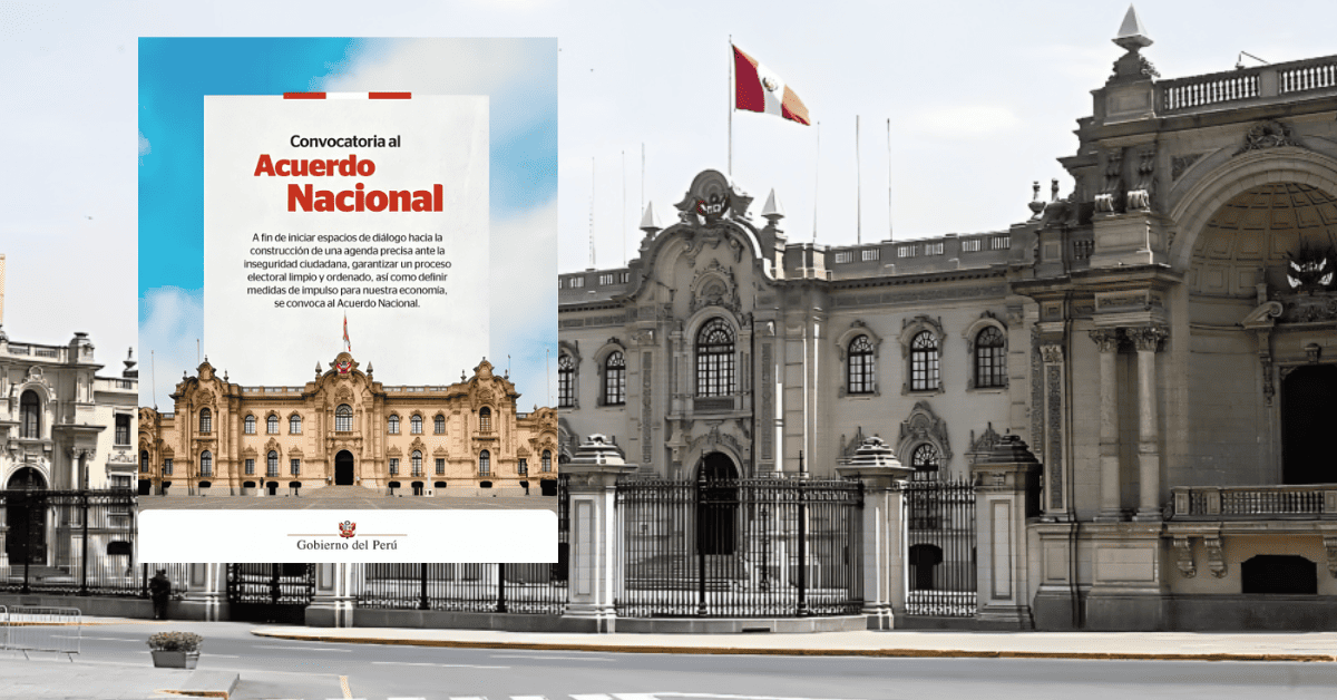 Gobierno convoca a un Acuerdo Nacional para diseñar agenda contra la crisis de inseguridad ciudadana