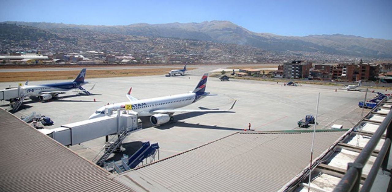 Cusco: Reanudan vuelos de llegada y salida en el aeropuerto Alejandro Velasco Astete tras culminación de trabajos de mantenimiento