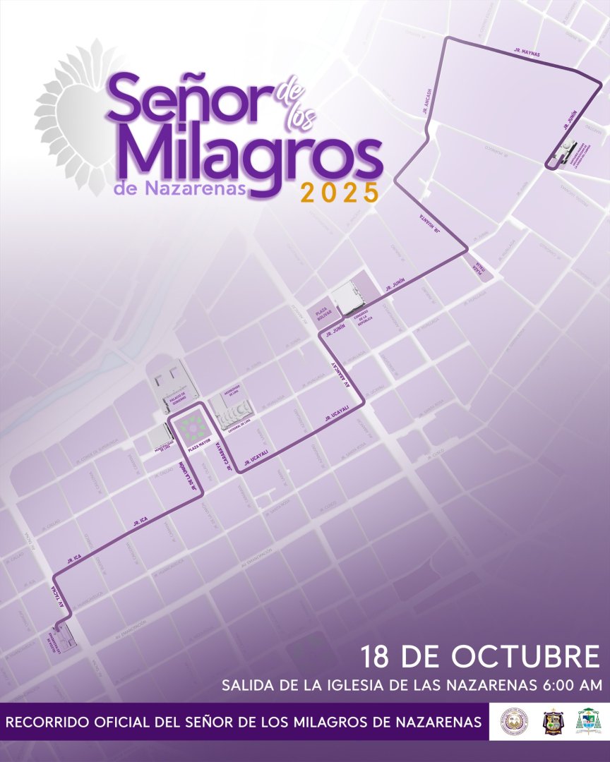 Segunda procesin del Seor de los Milagros