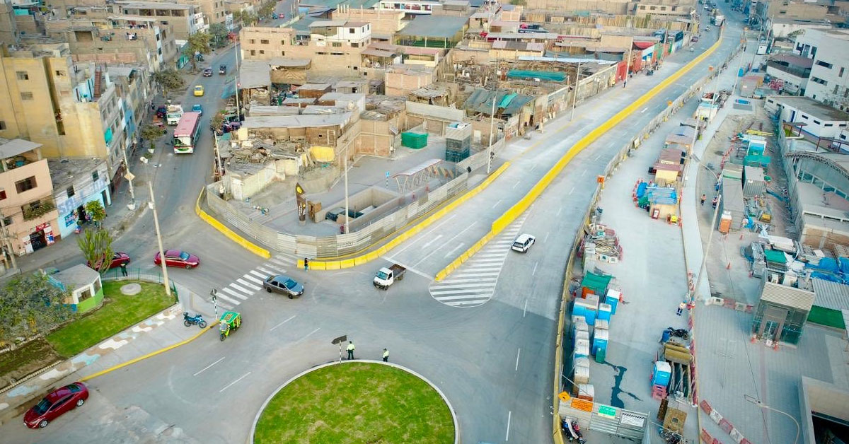 Reabren nuevo tramo de la avenida Nicolás Ayllón.