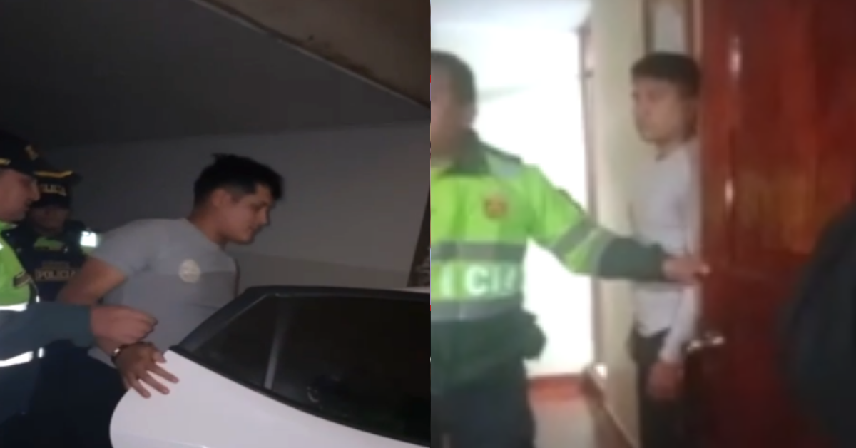 Policías fueron detenidos tras ser encontrados con dos menores de edad en un hostal