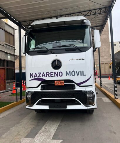 El 'Nazareno Móvil' del Señor de los Milagros