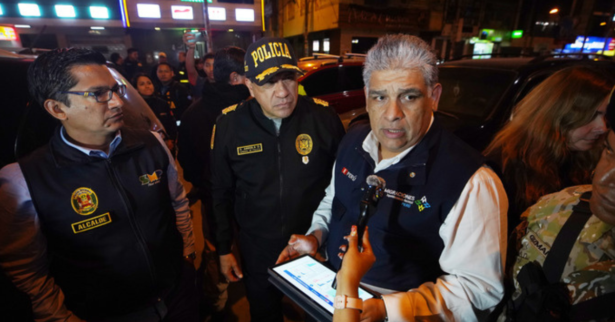 Migraciones y Policía Nacional del Perú ejecutan megaoperativo en Lima Norte