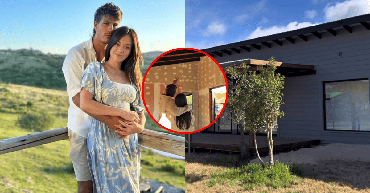Jazmín Pinedo y su novio Pedro Araujo muestran la espectacular casa que construyeron en Uruguay: "Un sueño"