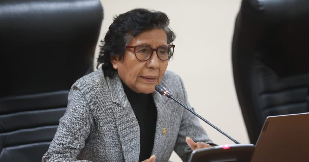 Caso Lucinda Vásquez: Comisión de Ética promoverá denuncia de oficio en contra de parlamentaria