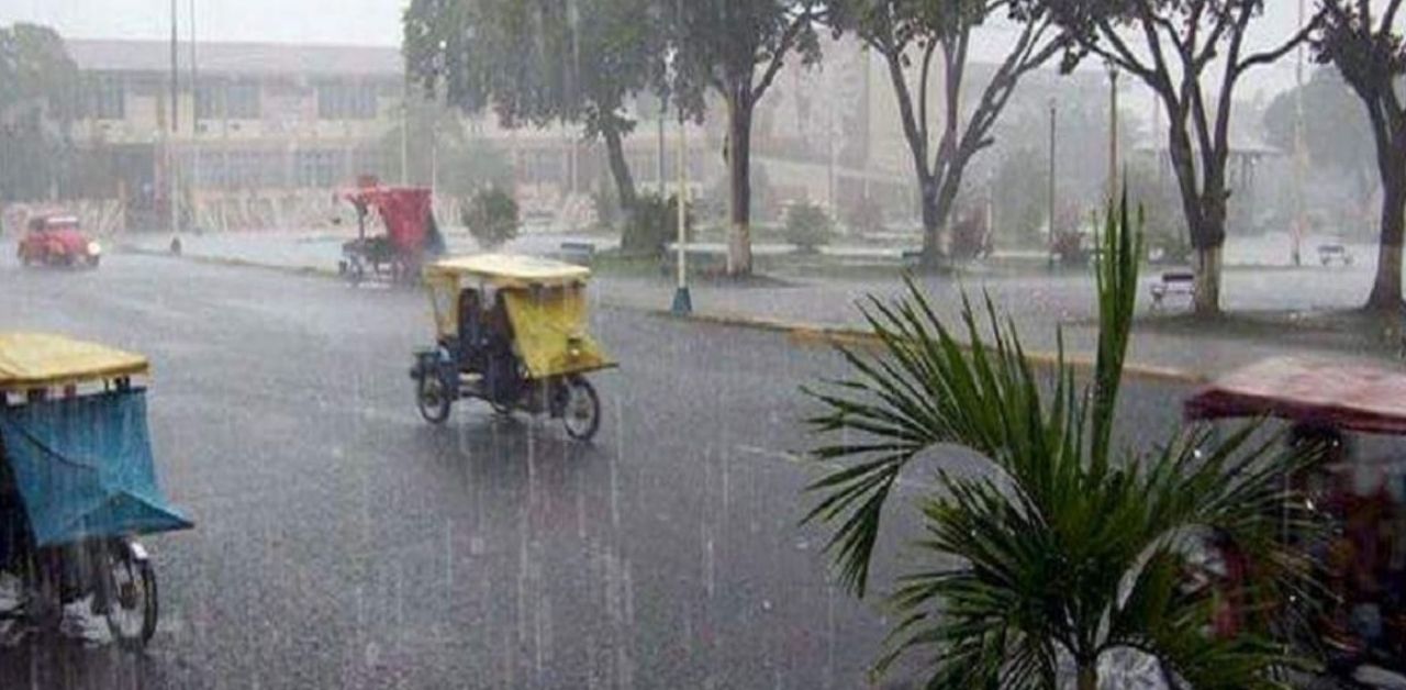 INDECI advierte lluvias de hasta MODERADA INTENSIDAD en la selva: Estas son las provincias en alerta