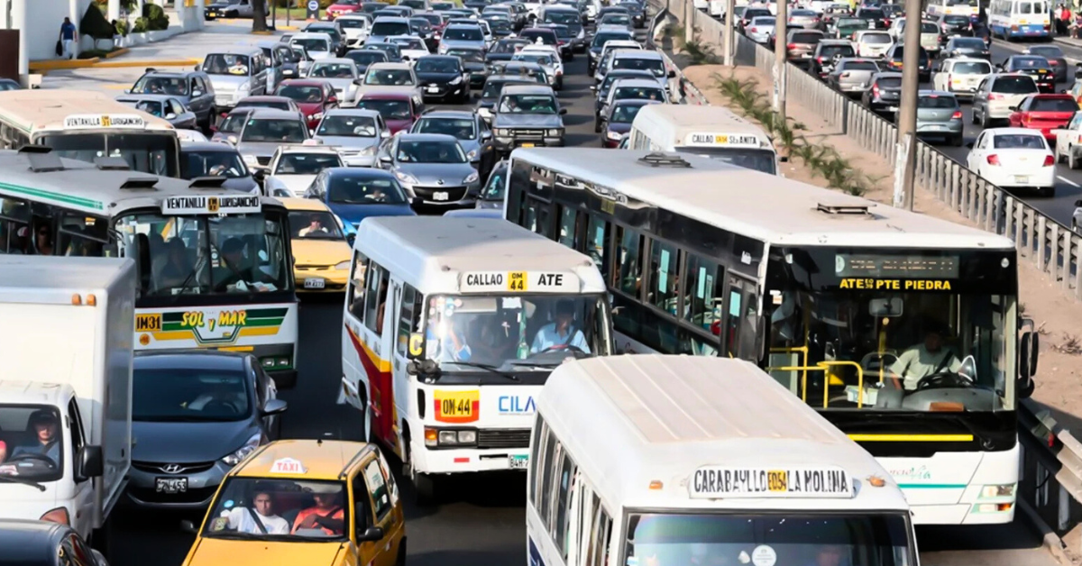 Lima, Trujillo y Arequipa se encuentran entre las ciudades con mayor tráfico vehicular del mundo, según ranking internacional