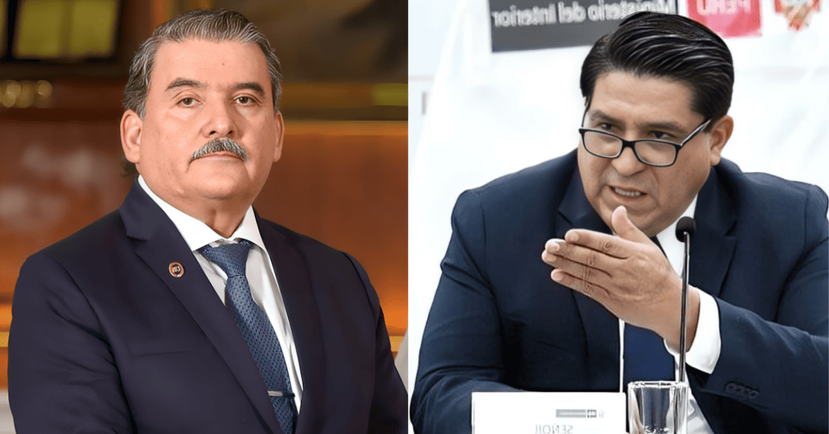 Cluber Aliaga NIEGA que vaya a reemplazar a Vicente Tiburcio como ministro del Interior