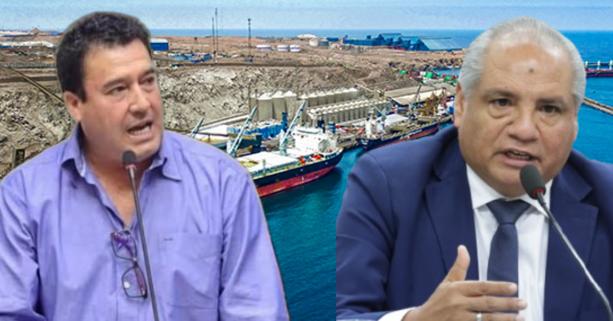 César Sandoval "no puede lavarse las manos" sobre puerto Matarani, señala Edwin Martínez