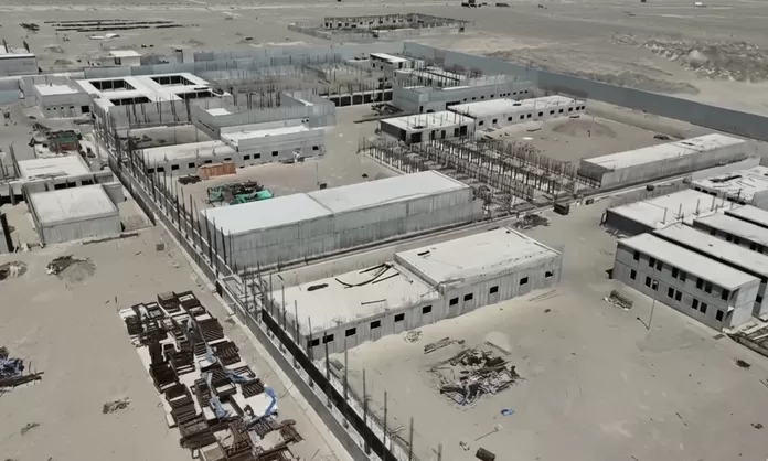 Obra del penal de Ica está paralizado.