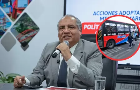 Csar Sandoval sobre paro de transportes