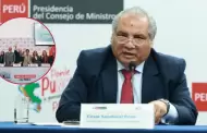 Csar Sandoval critica mocin de interpelacin en su contra: "Ridculamente obtuvo 18 votos"