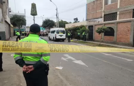 Atentan contra combi en el Callao
