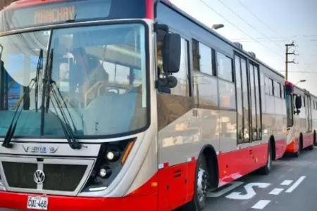 Corredor Rojo llega desde el 1 de octubre a Manchay.