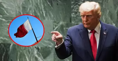 Trump se compromete a defender a Qatar.