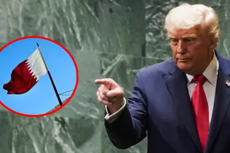 Trump se compromete a defender a Qatar.