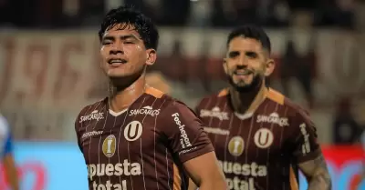 Rivera celebra su gol ante Alianza Atltico.