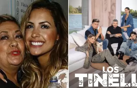 Milett Figueroa y los Tinelli en Per