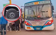 Paro de transportistas: Desinflan llanta de bus de la empresa Sesosa y agreden al cobrador