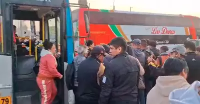 Paro de transportistas continuar si no son atendidos en el Congreso.