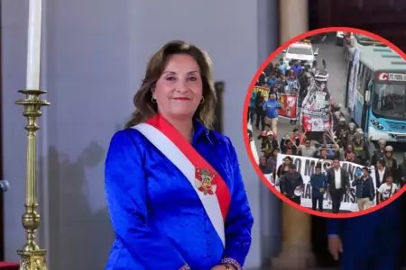 Congreso pide a Dina Boluarte declarar estado de emergencia en el transporte