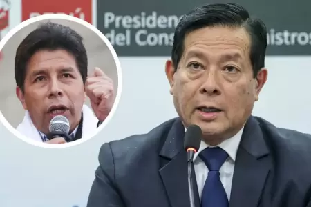 Premier Arana asegura que orden del PJ sobre Pedro Castillo debe acatarse.