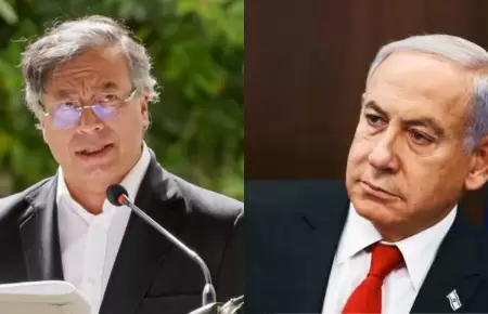Petro denuncia TLC y expulsin de diplomticos israeles de Colombia
