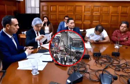Congreso anuncia grupo de lite para enfrentar extorsiones a transportistas