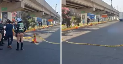 Accidente en La Victoria dej a un adulto mayor fallecido
