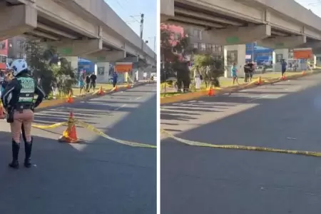 Accidente en La Victoria dej a un adulto mayor fallecido